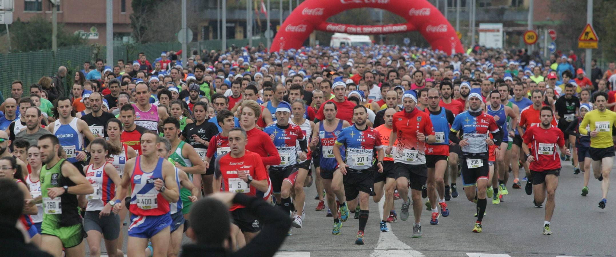 Carrera popular de Nochebuena en Gijón