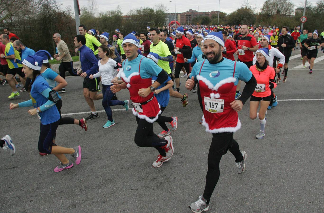Carrera popular de Nochebuena en Gijón
