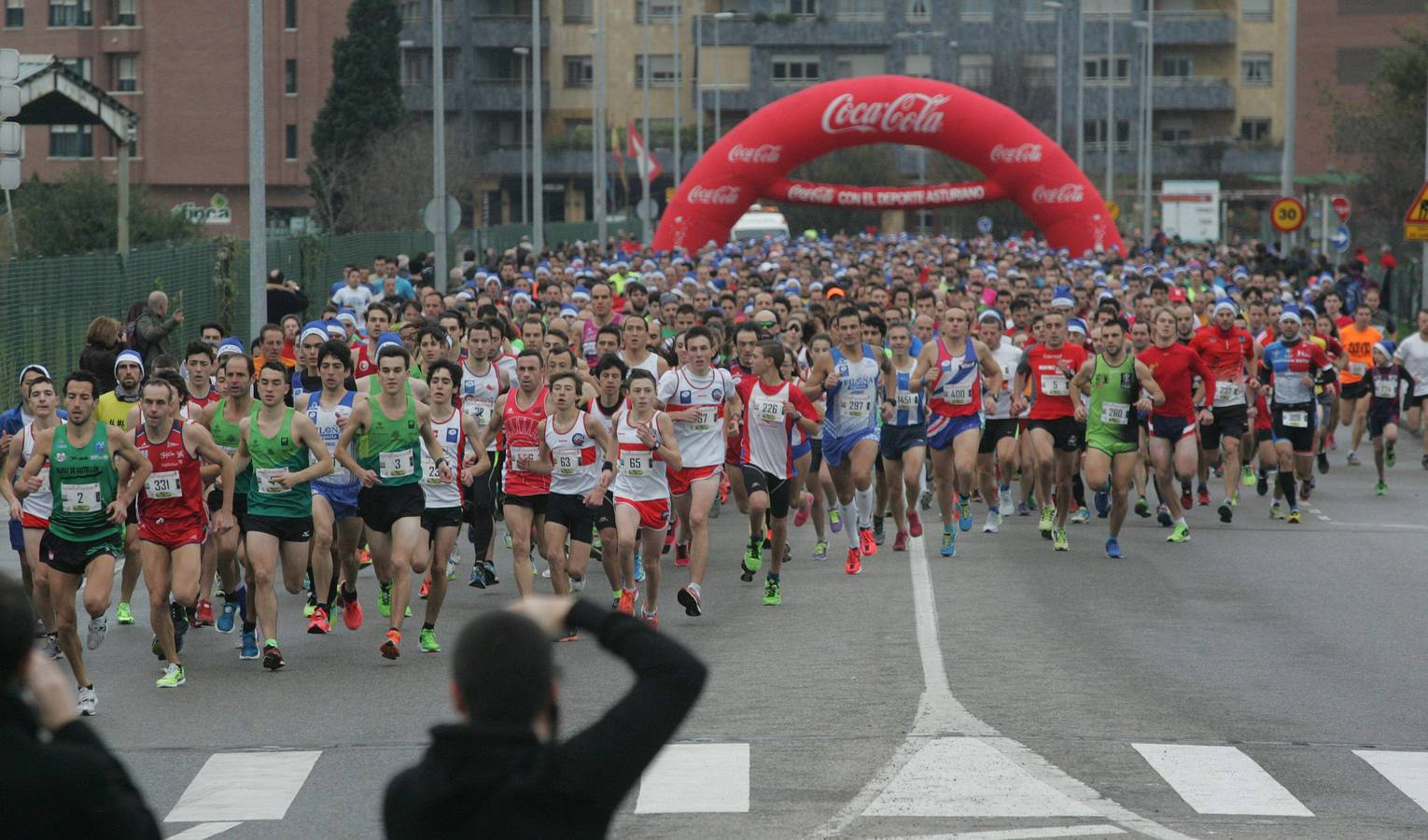 Carrera popular de Nochebuena en Gijón