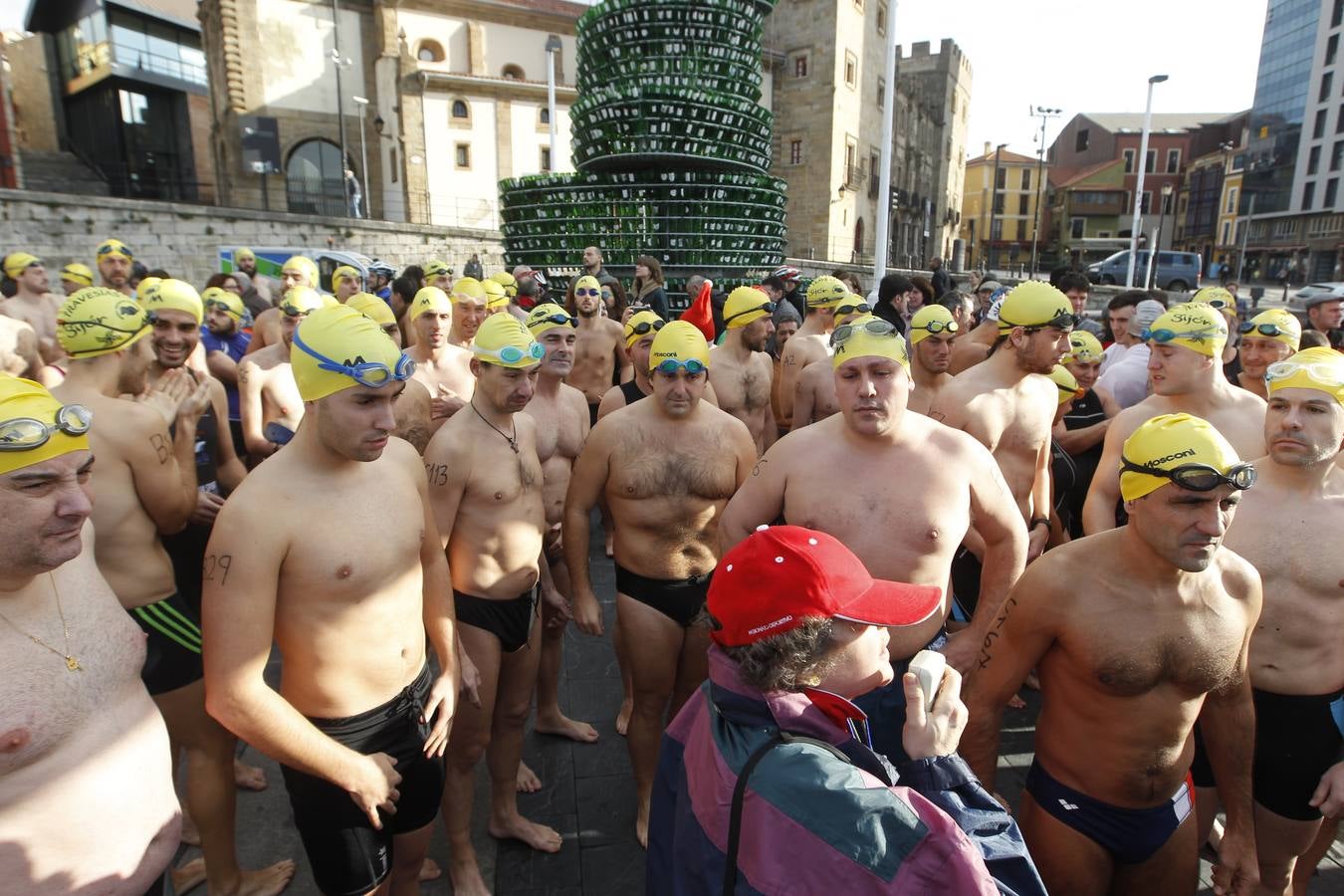 La Copa de Navidad de Gijón reúne a 250 nadadores