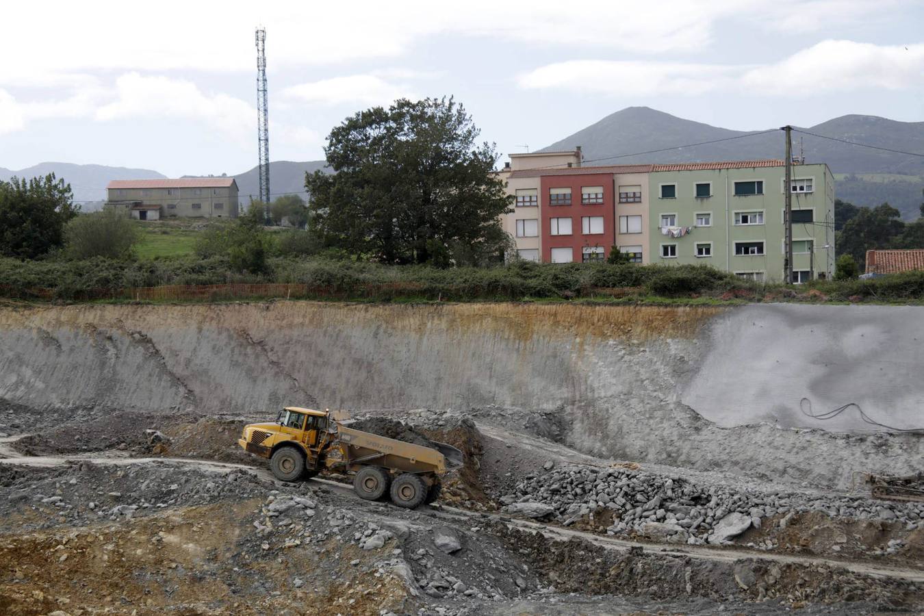 Las imágenes de las últimas obras en la Autovía del Cantábrico