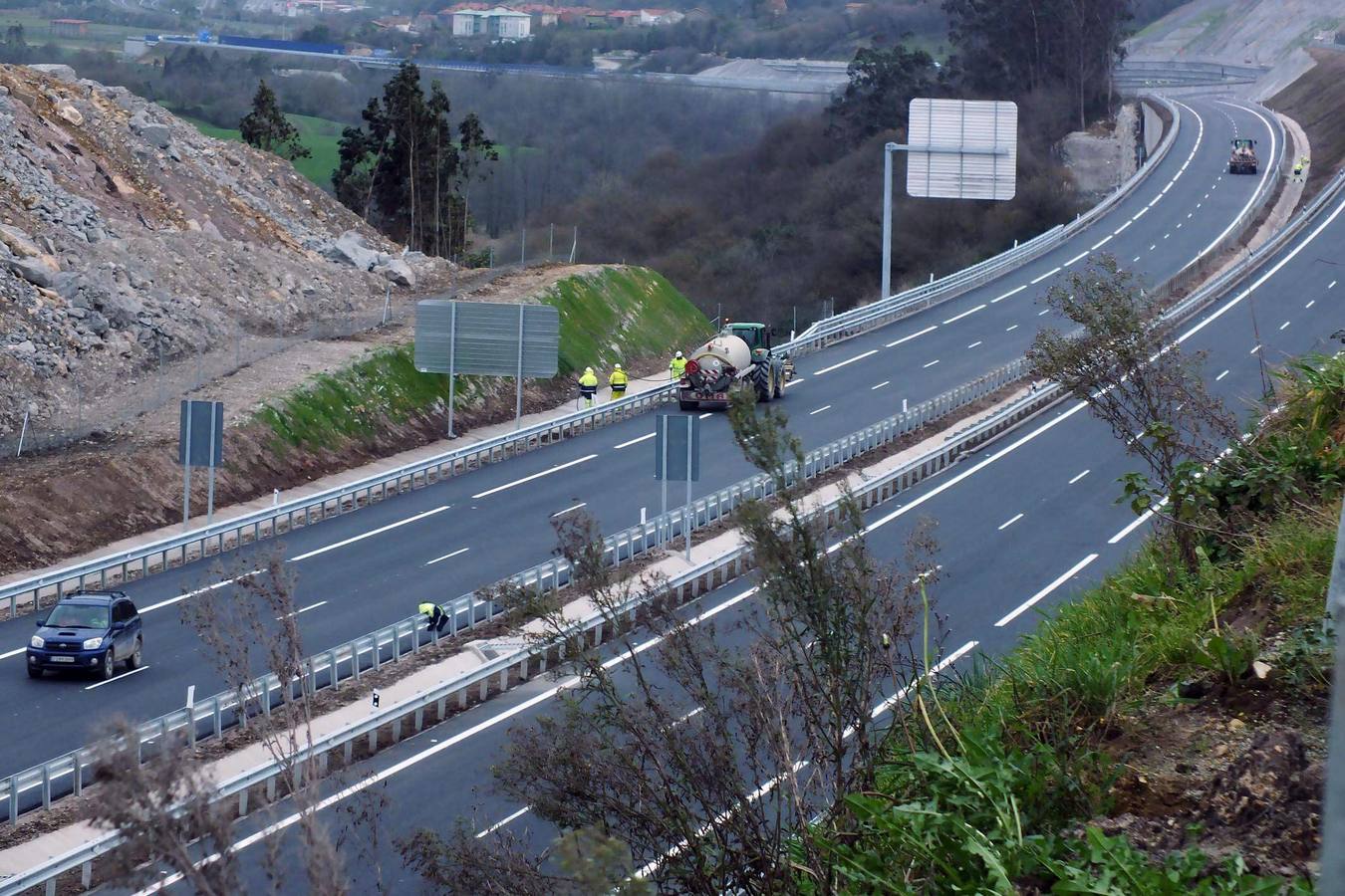 Tiempo de remates en la autovía