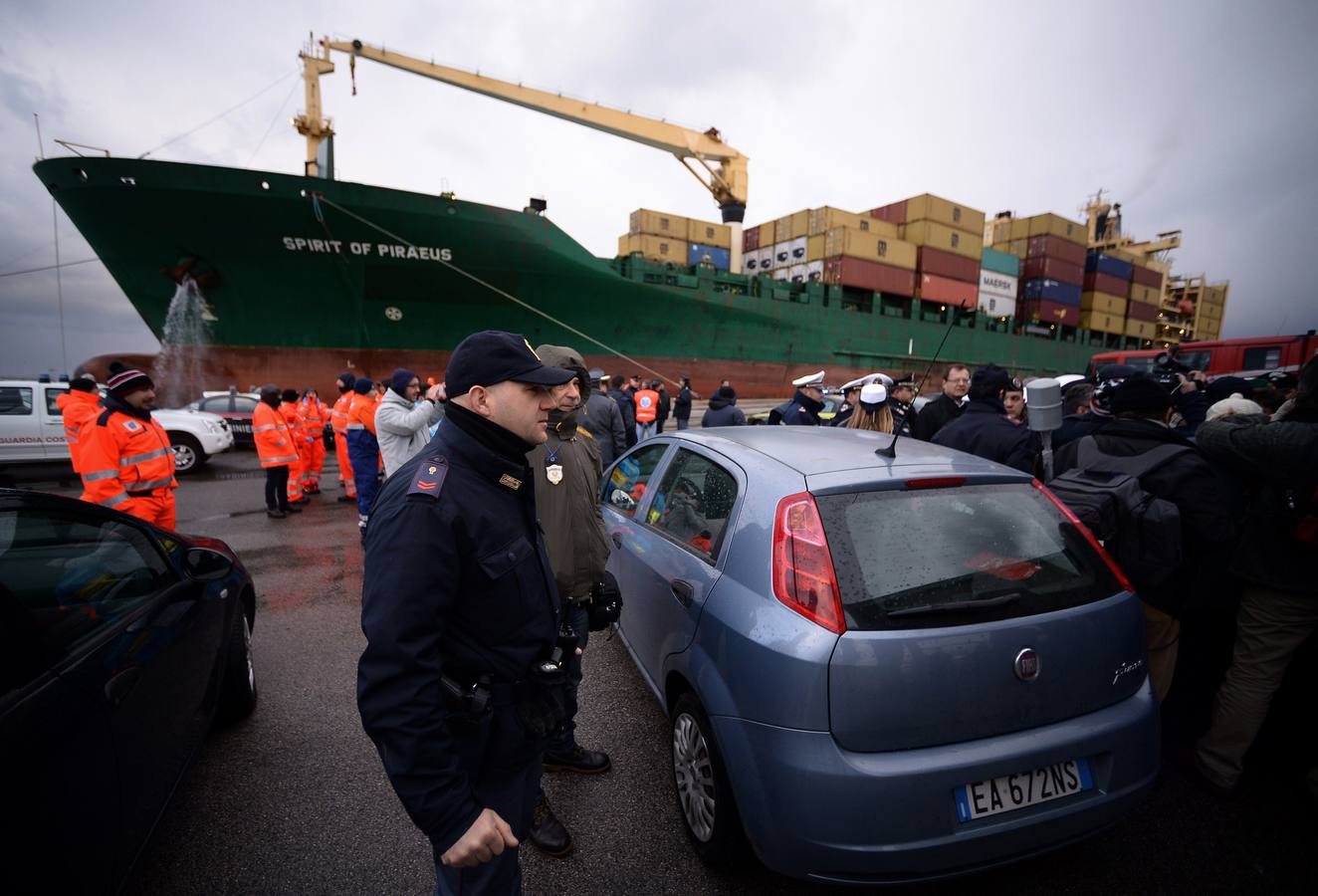 Las imágenes del rescate del Norman Atlantic