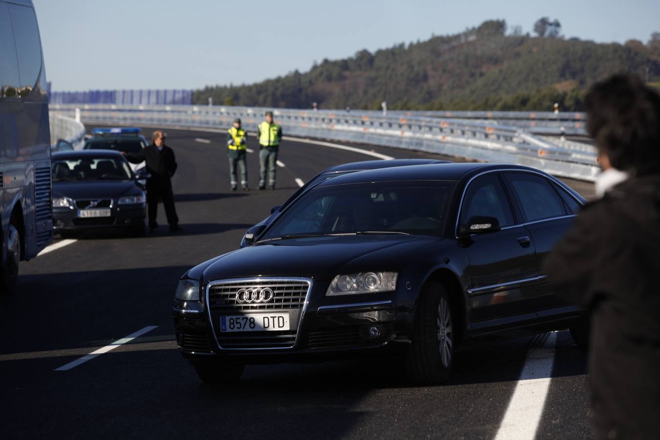 Mariano Rajoy inaugura el último tramo de la autovía del Cantábrico