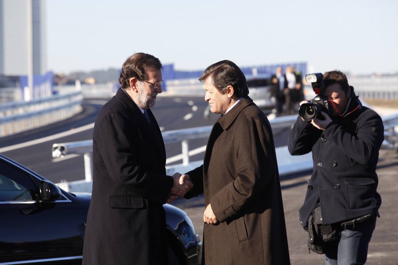 Mariano Rajoy inaugura el último tramo de la autovía del Cantábrico