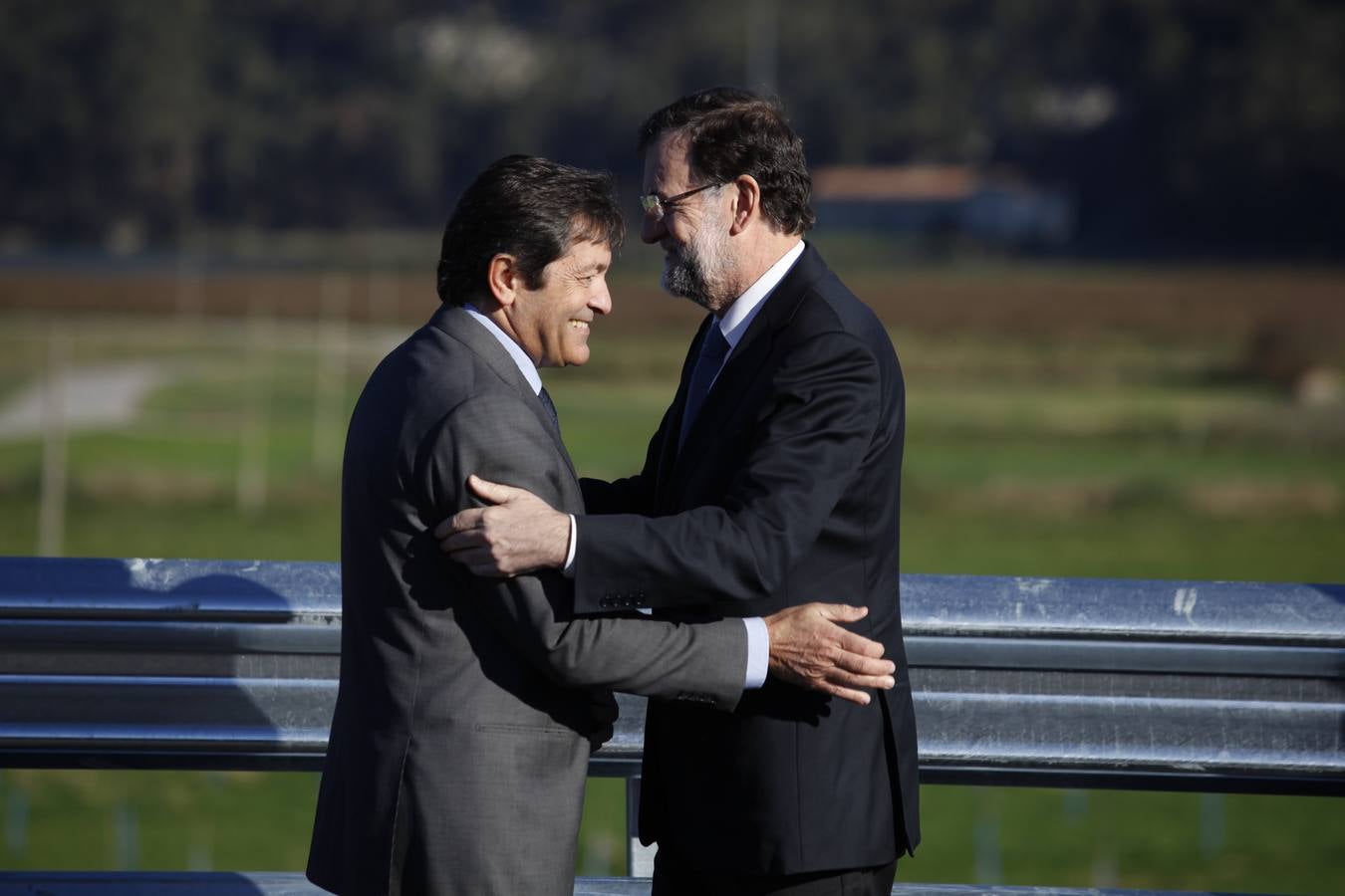 Mariano Rajoy inaugura el último tramo de la autovía del Cantábrico