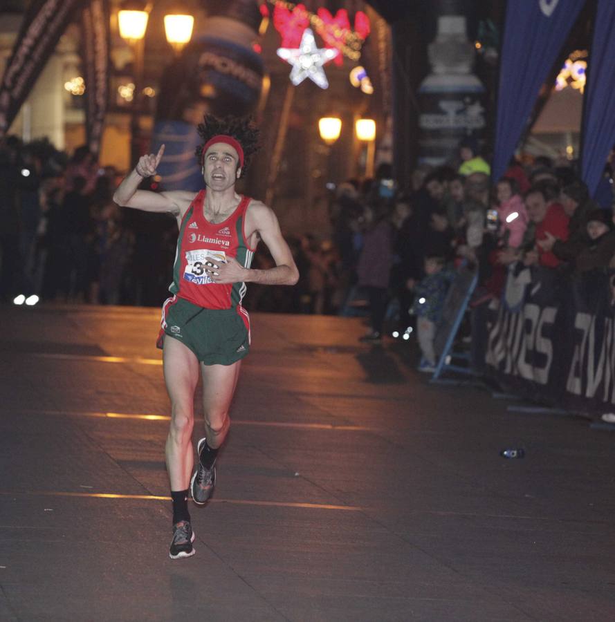 Manuel Guerreiro e Irene Alfonso, vencedores en la San Silvestre de Avilés