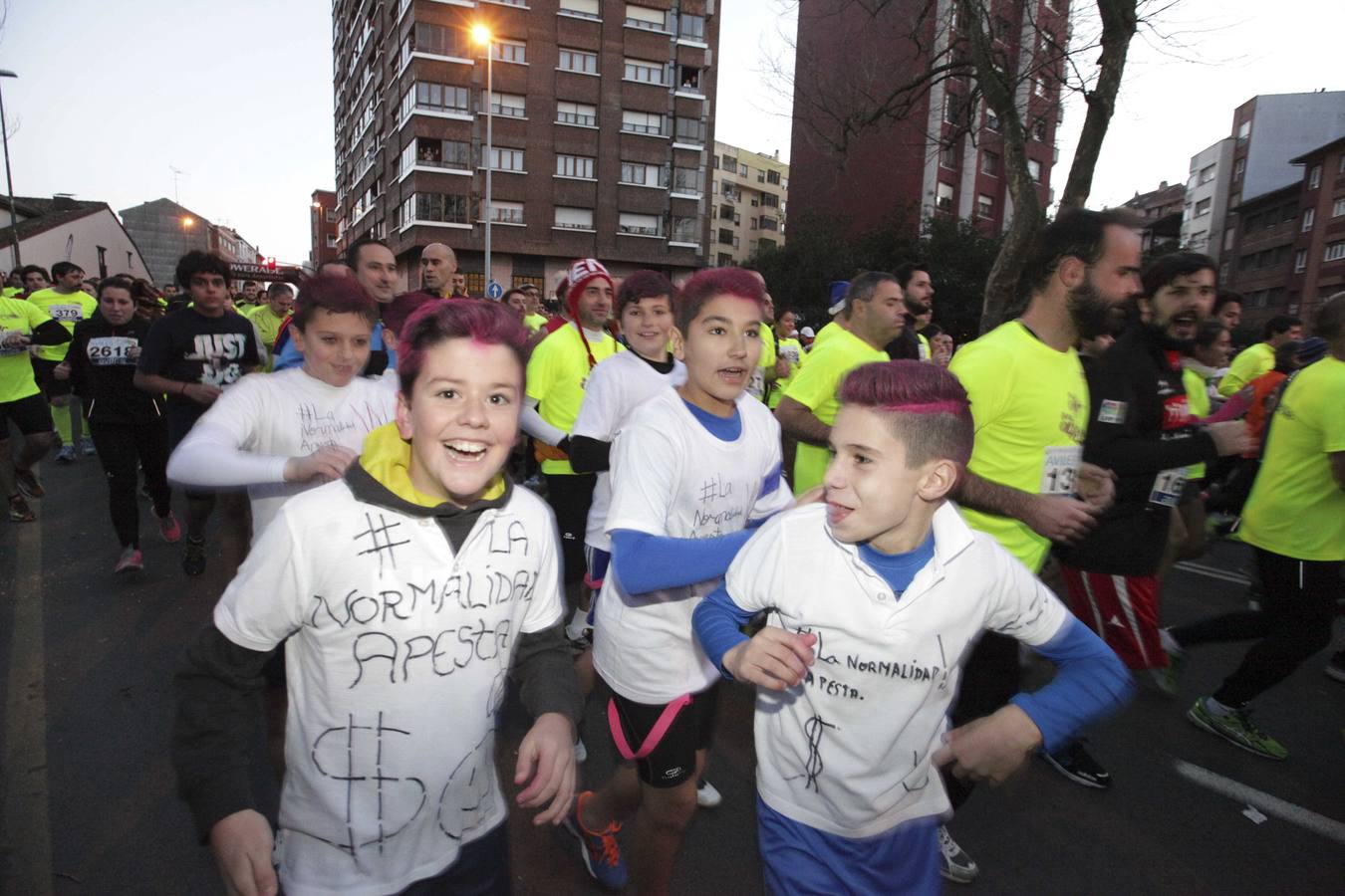 Manuel Guerreiro e Irene Alfonso, vencedores en la San Silvestre de Avilés