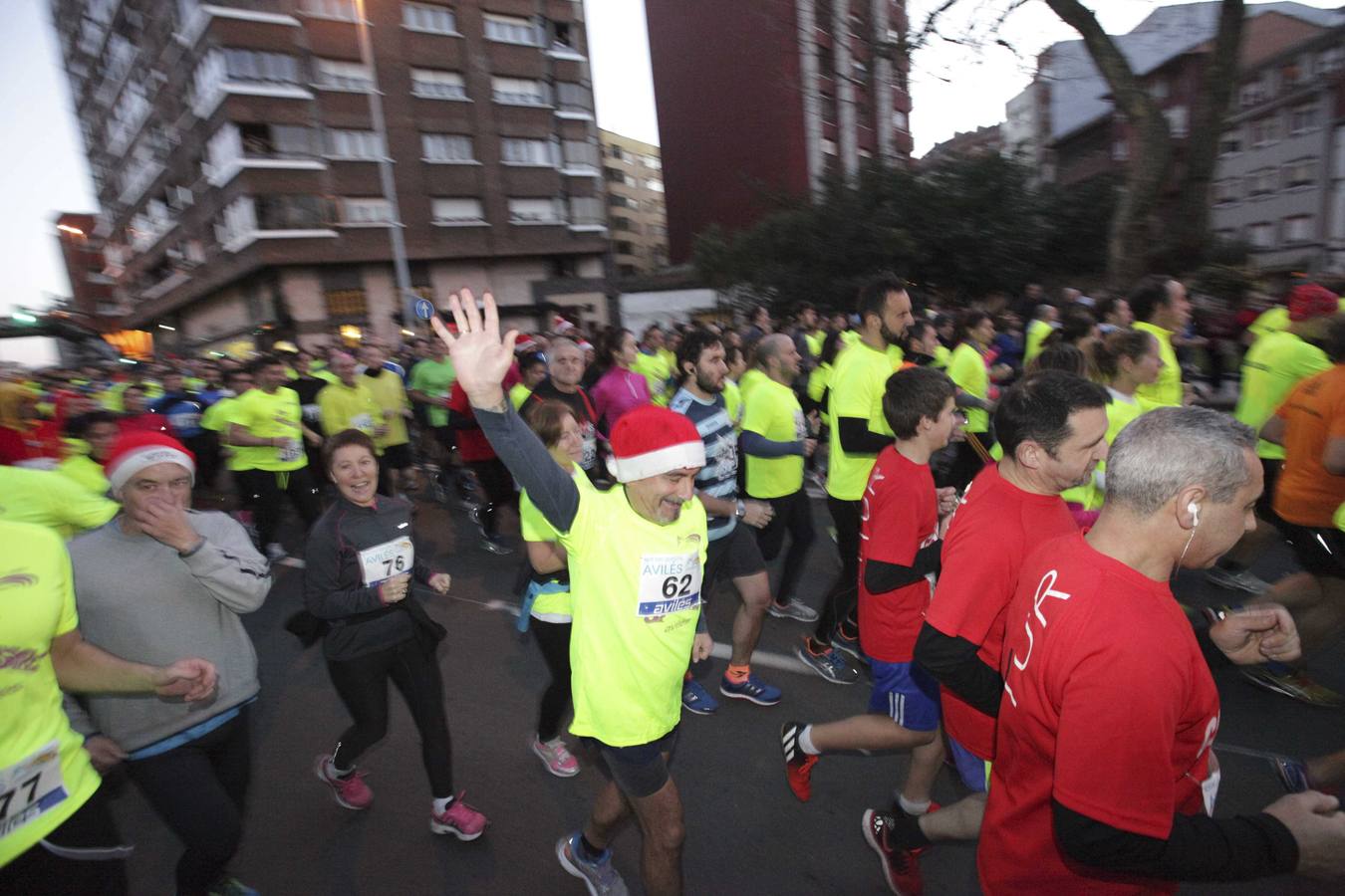 Manuel Guerreiro e Irene Alfonso, vencedores en la San Silvestre de Avilés