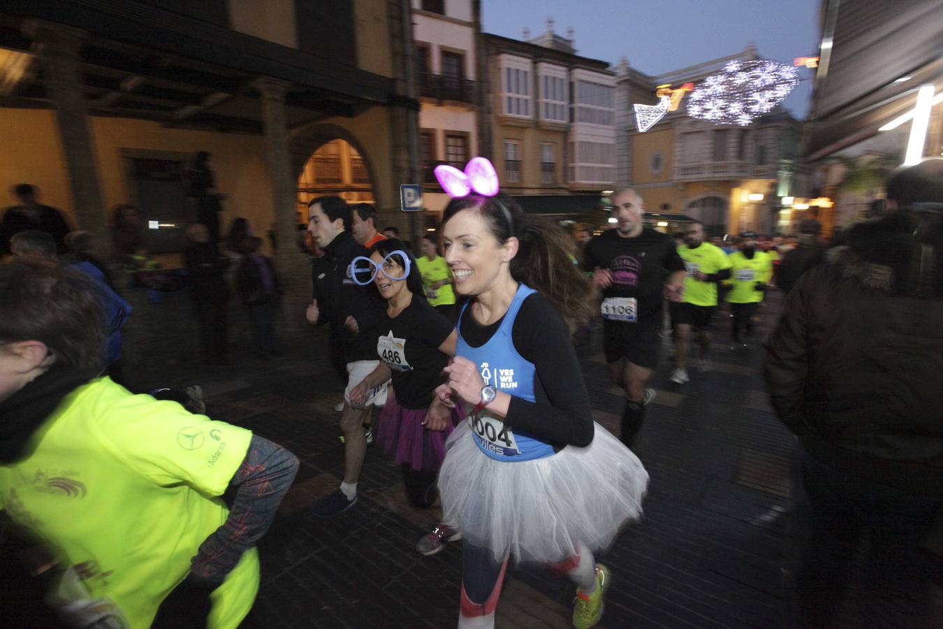 Manuel Guerreiro e Irene Alfonso, vencedores en la San Silvestre de Avilés