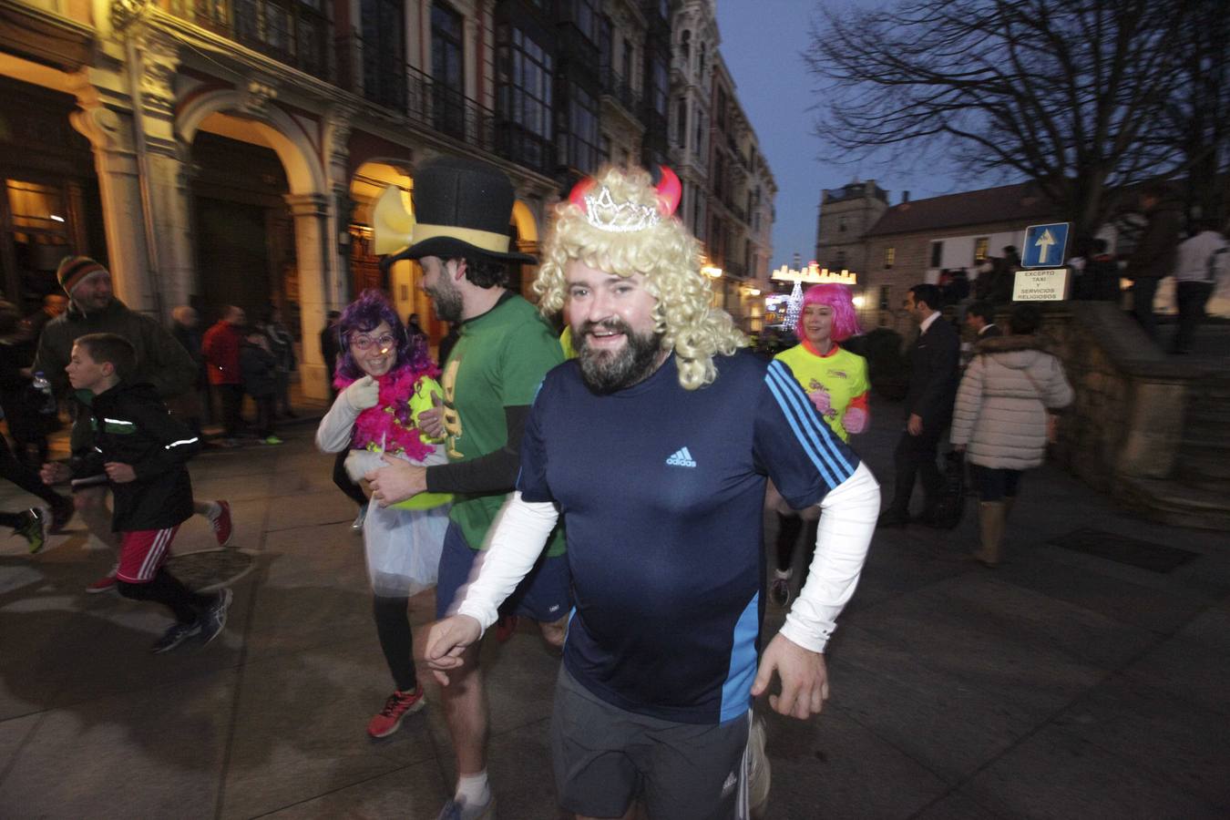 Manuel Guerreiro e Irene Alfonso, vencedores en la San Silvestre de Avilés