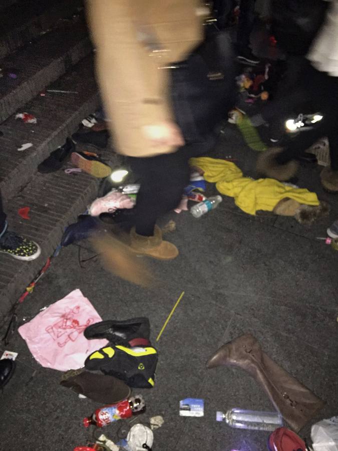 Una estampida en la fiesta de Año Nuevo de Shanghái deja 35 muertos