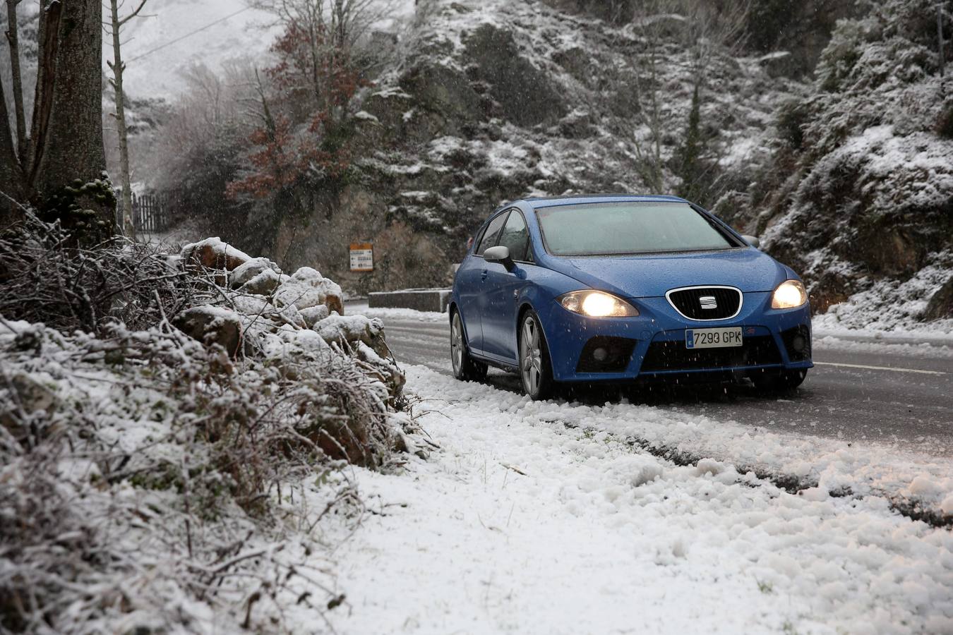 Asturias, en alerta por viento y nevadas