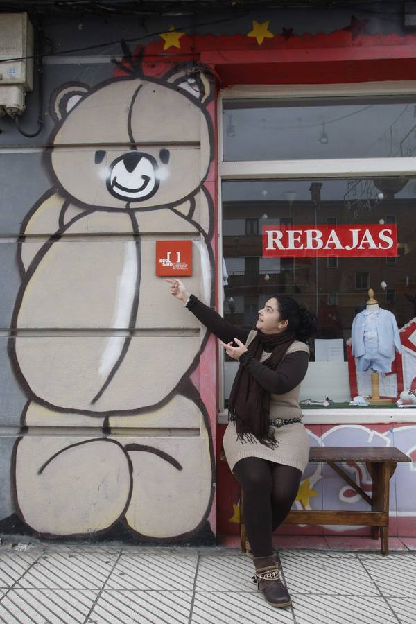 Mi puerta es un grafiti