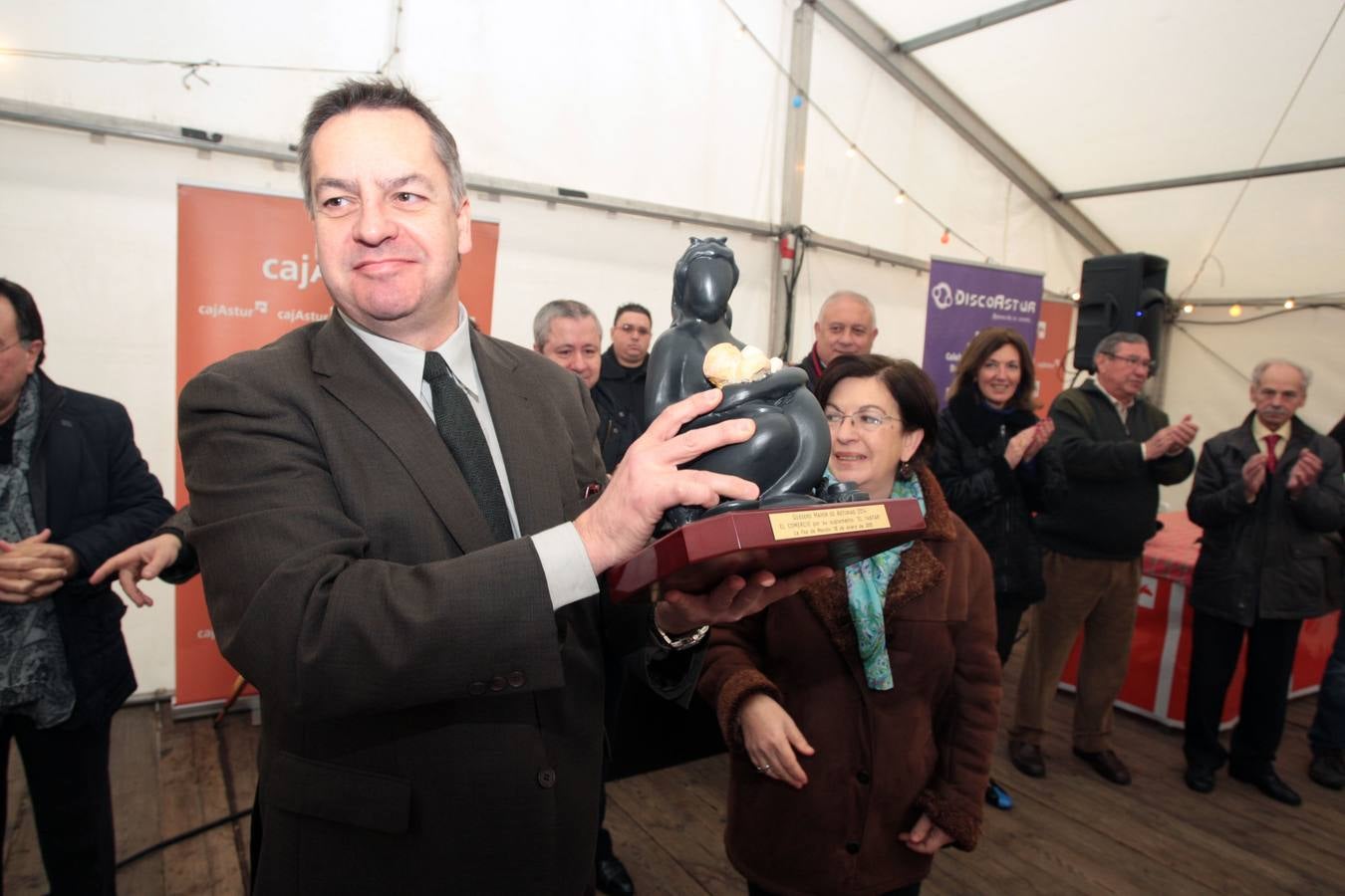 Yantar recibe de La Foz el galardón de &#039;Quesero mayor 2015&#039;