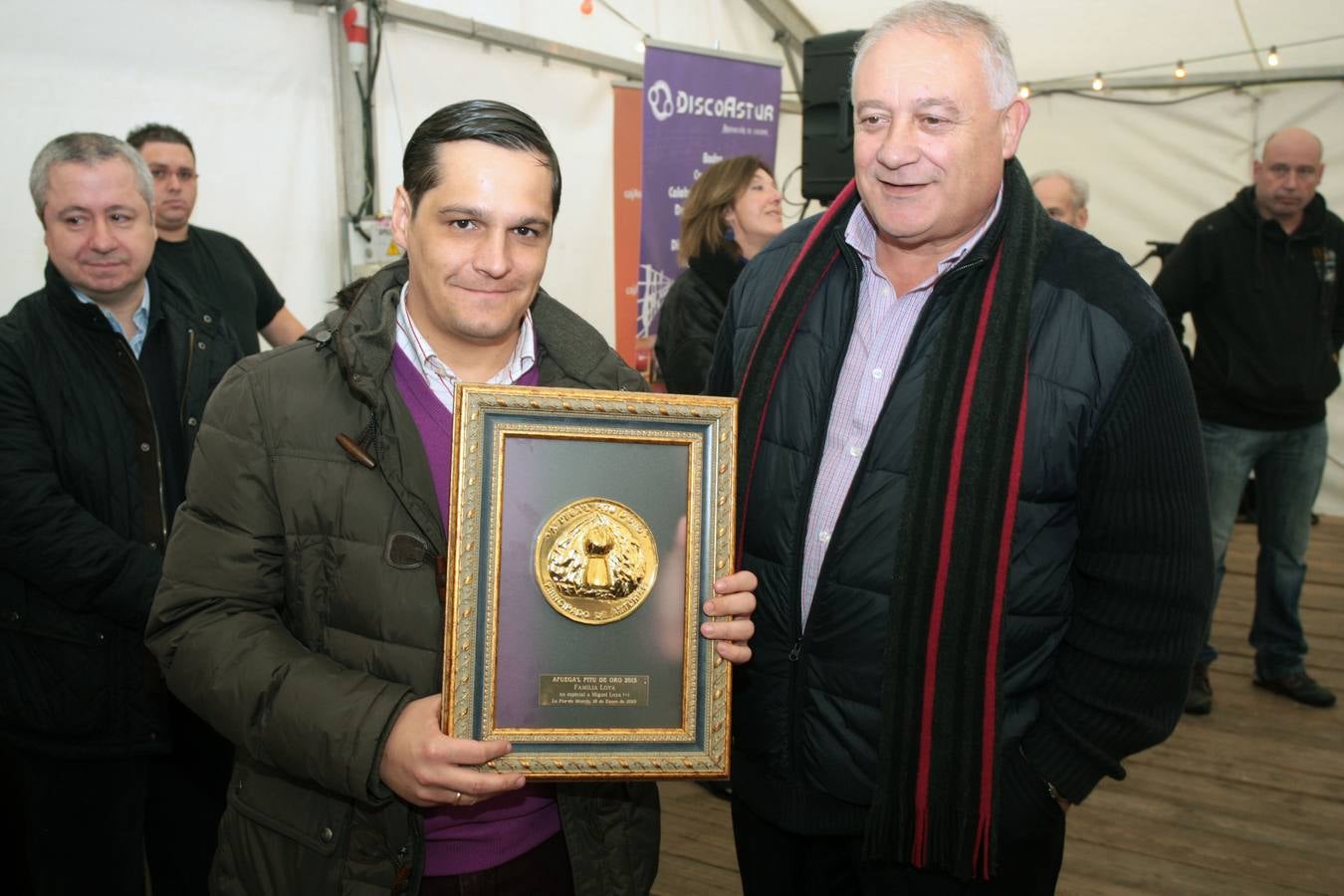 Yantar recibe de La Foz el galardón de &#039;Quesero mayor 2015&#039;