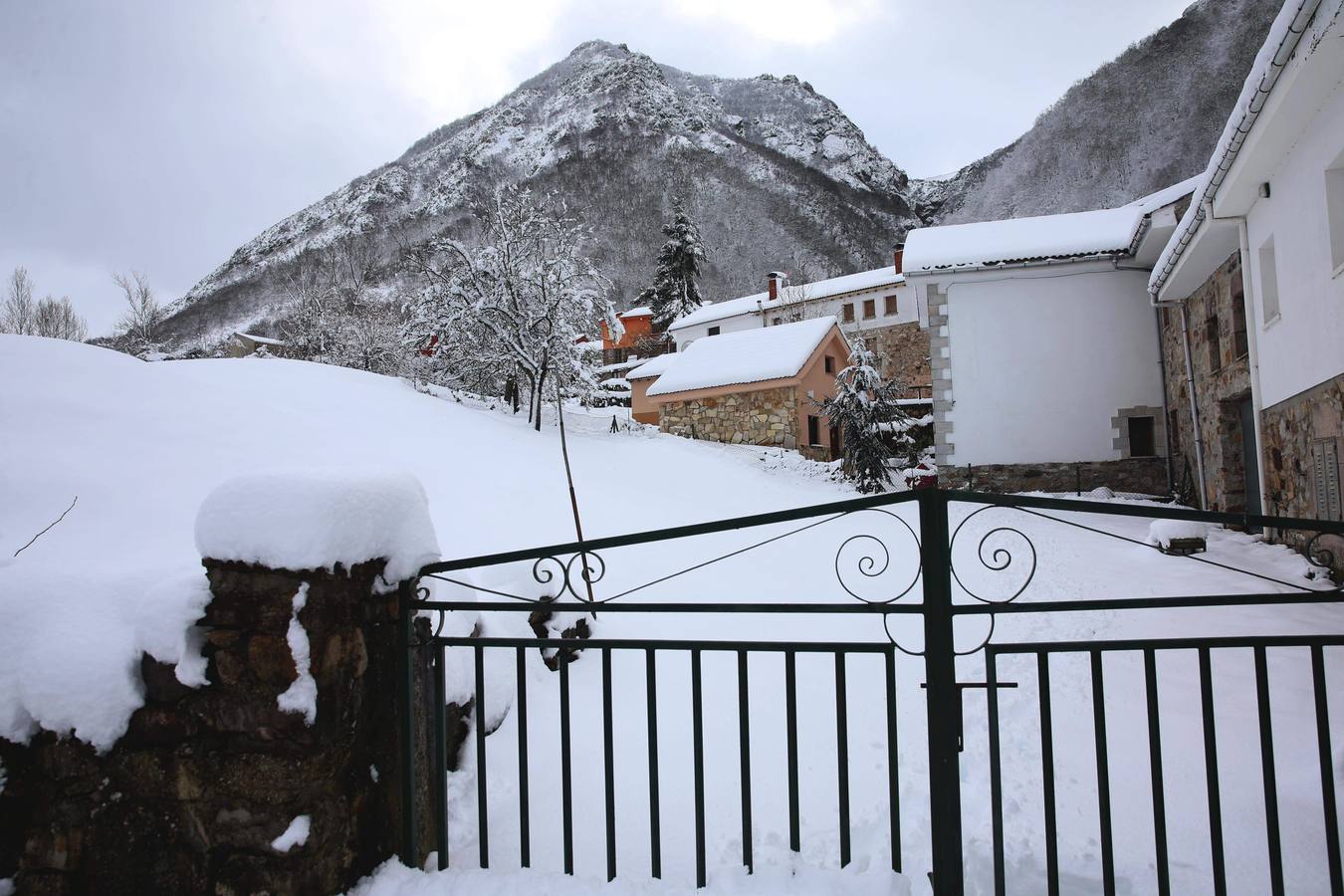 La nieve en Asturias