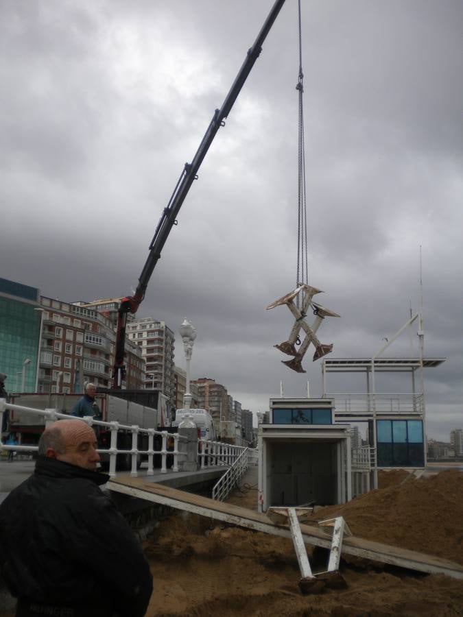 San Lorenzo tras el temporal
