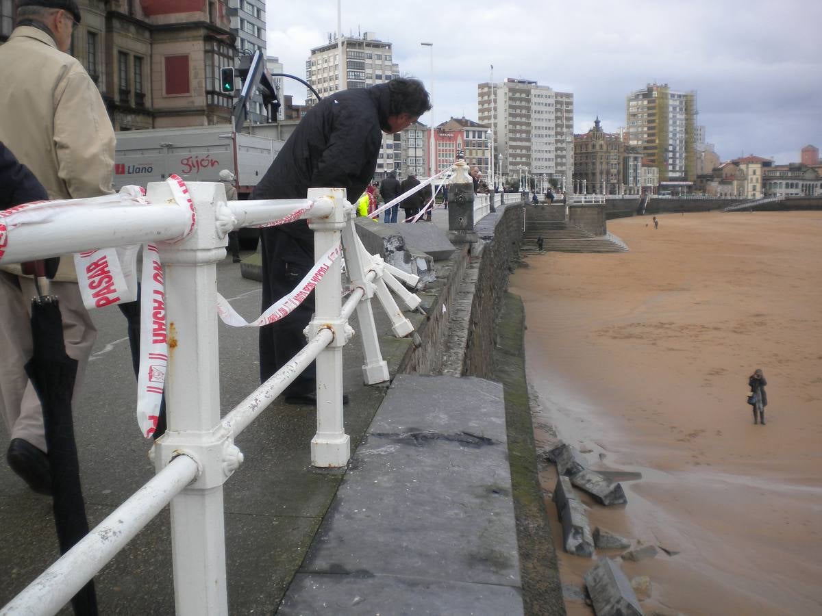 San Lorenzo tras el temporal
