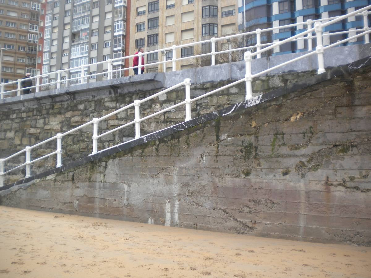 San Lorenzo tras el temporal