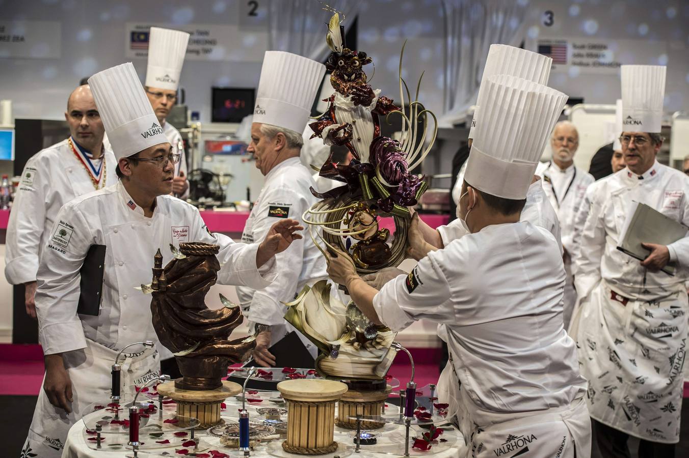 Esculturas de chocolate