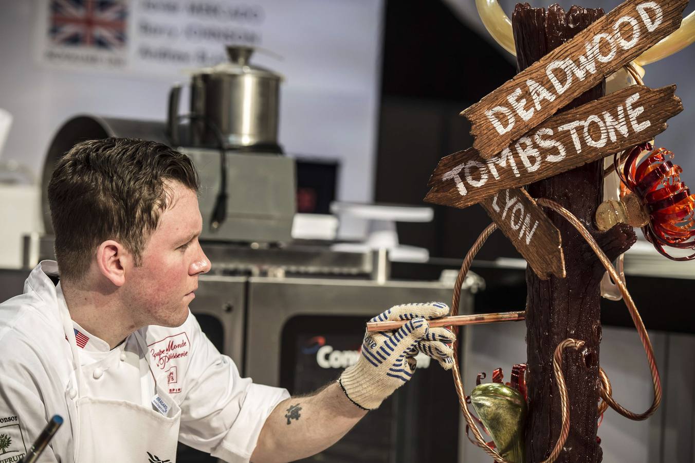 Esculturas de chocolate