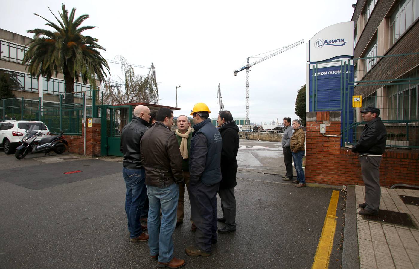 Fallece un trabajador en el Astillero Armón de Gijón