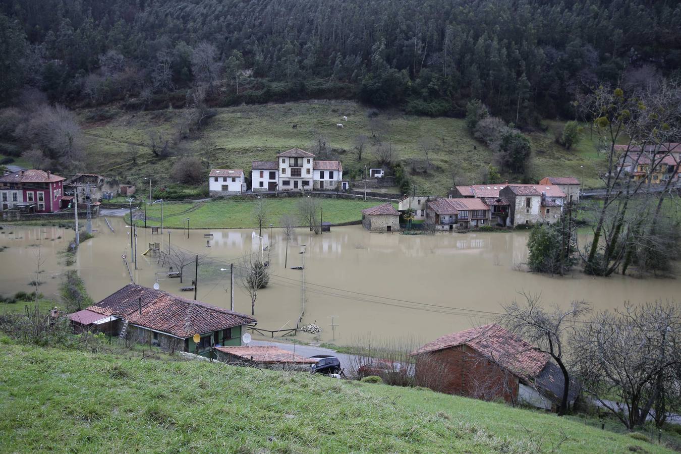 Inundaciones en el Oriente asturiano