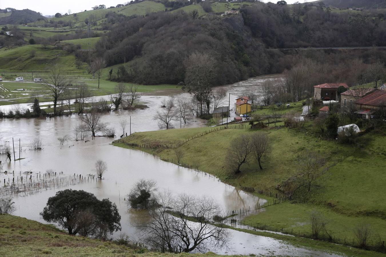 Inundaciones en el Oriente asturiano