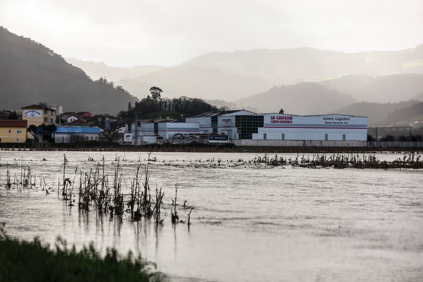 La amenazante desembocadura del río Nalón