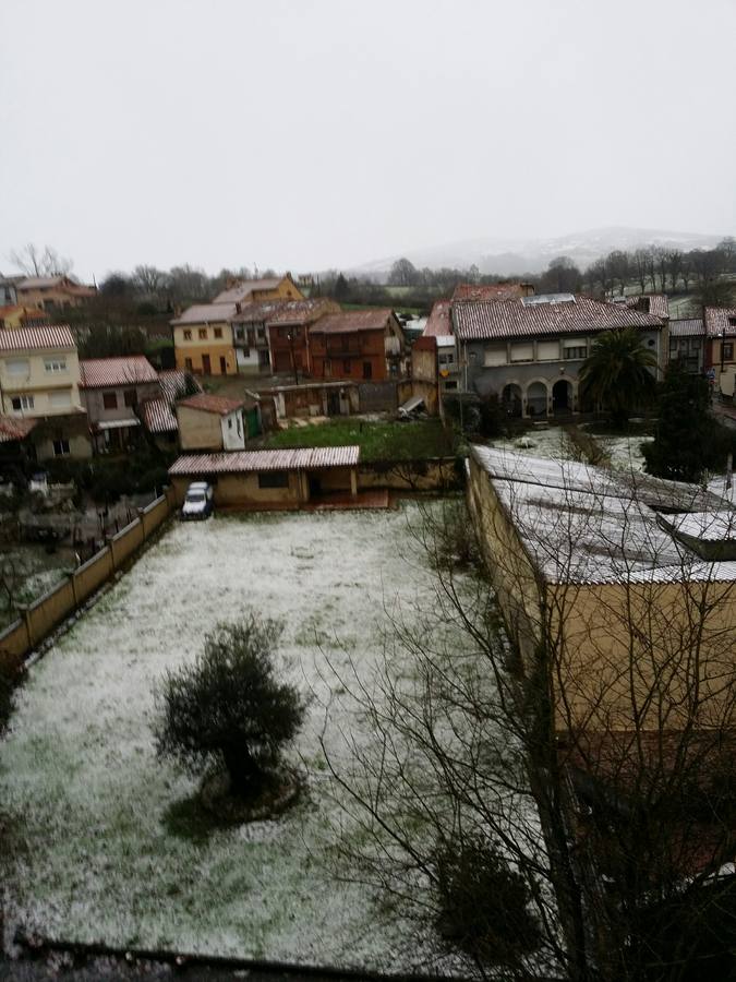 La nieve, en Asturias