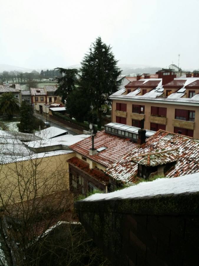 La nieve, en Asturias