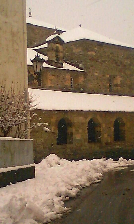 El suroccidente asturiano, bajo el manto blanco de la nieve