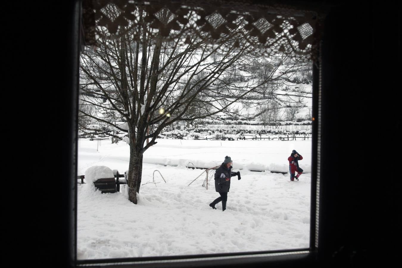 Aller se recupera tras una semana de nieve