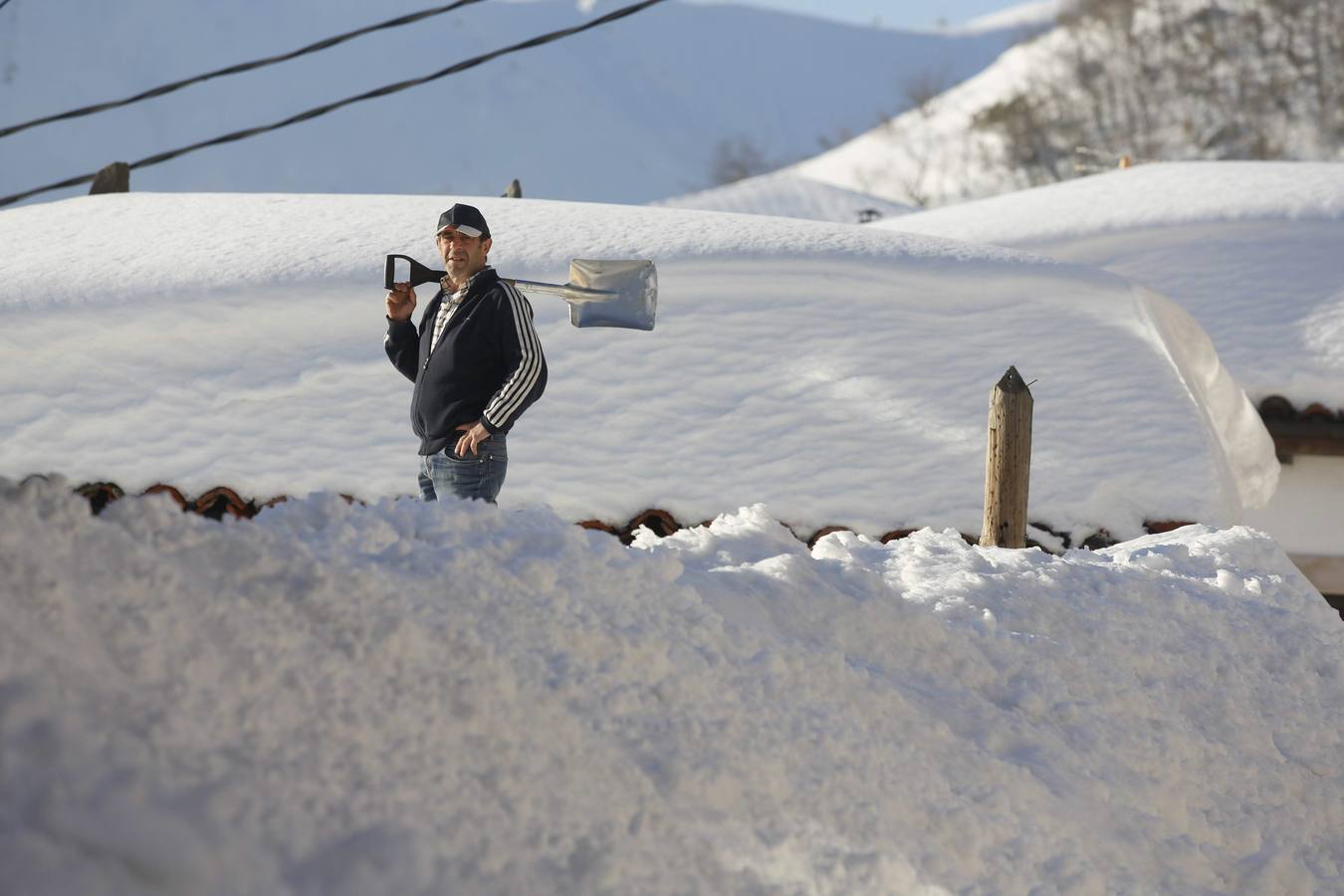 La alta montaña asturiana intenta recuperar la normalidad