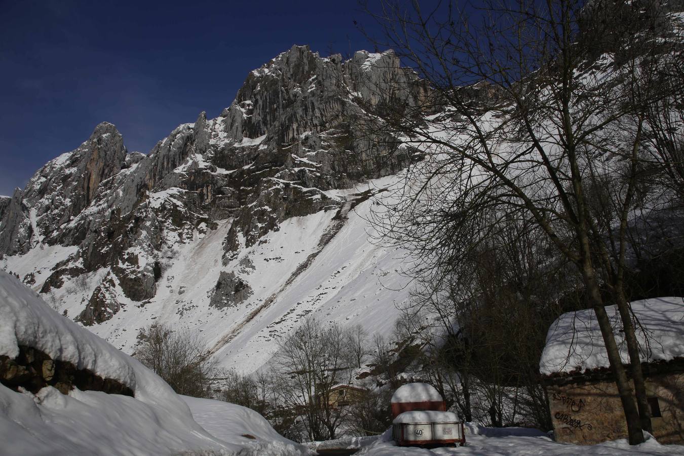 La dura vida en la nieve