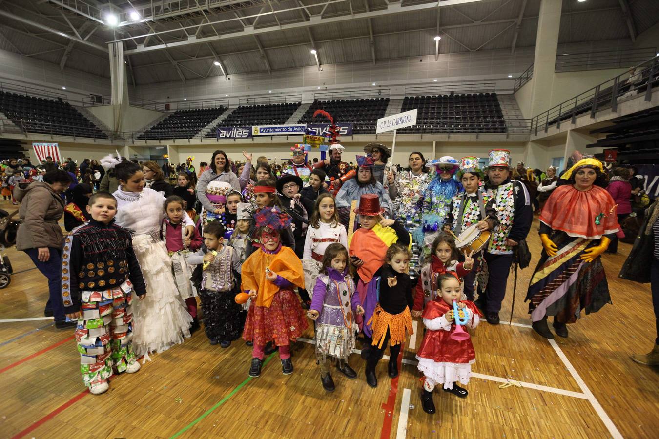 El Antroxu en los colegios y barrios de Avilés