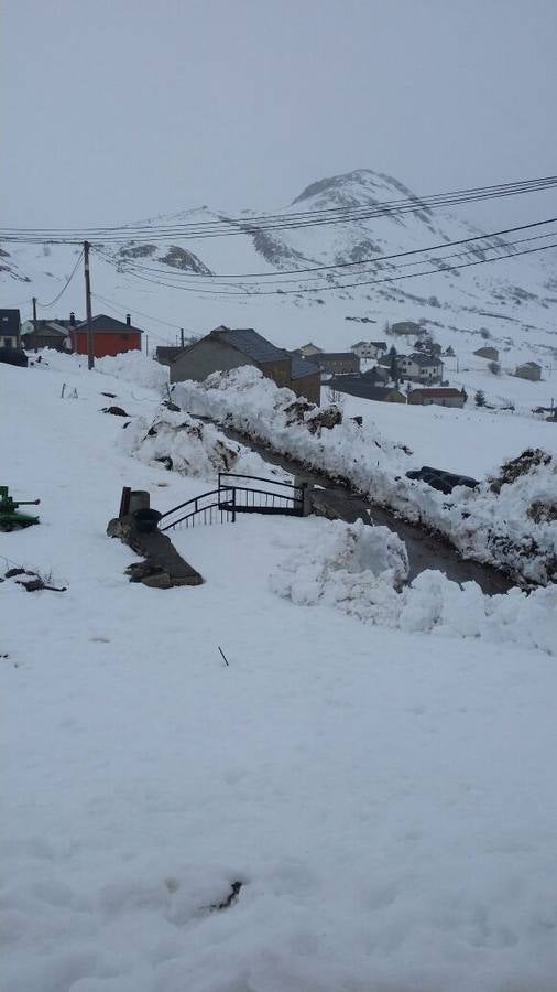Así está el Parque Natural de Somiedo tras el temporal de nieve