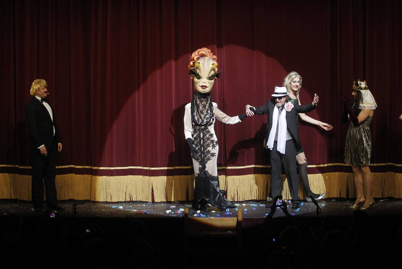 Antroxu: Concurso de charangas en el teatro Jovellanos