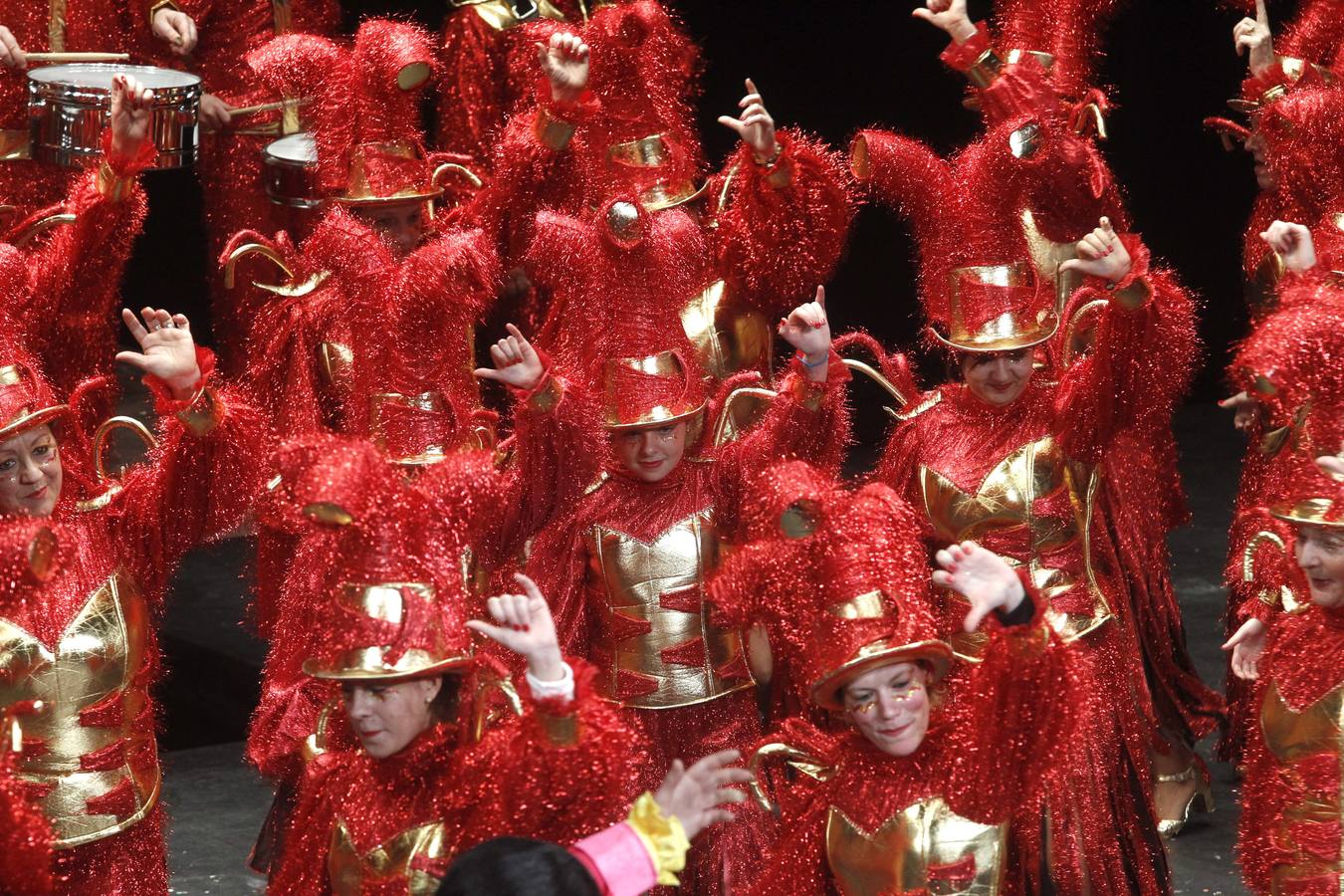 Antroxu: Concurso de charangas en el teatro Jovellanos