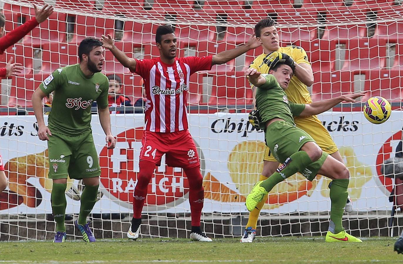 Las mejores imágenes del Girona 0 - 0 Sporting