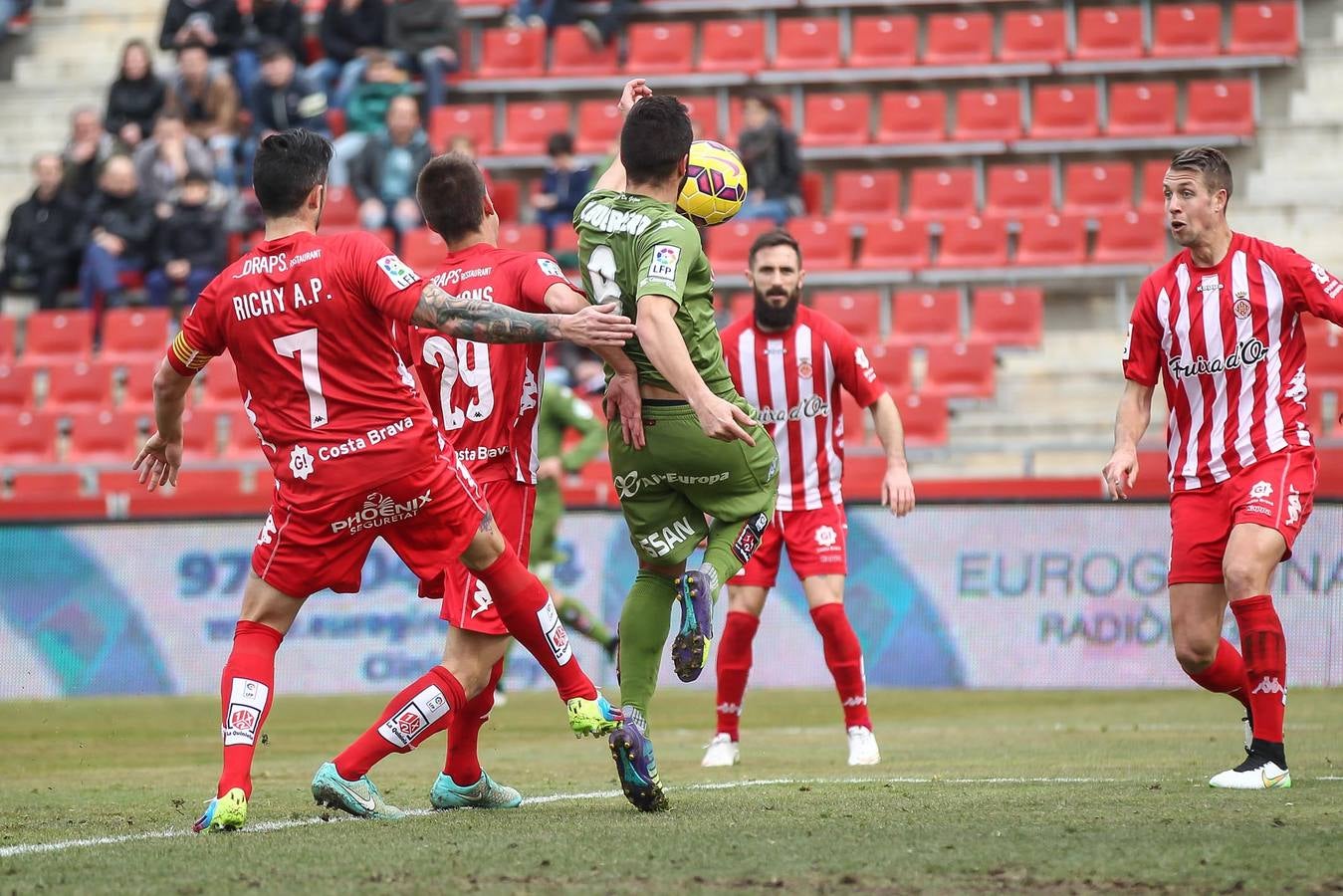 Las mejores imágenes del Girona 0 - 0 Sporting