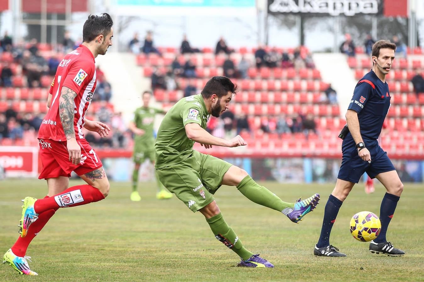 Las mejores imágenes del Girona 0 - 0 Sporting