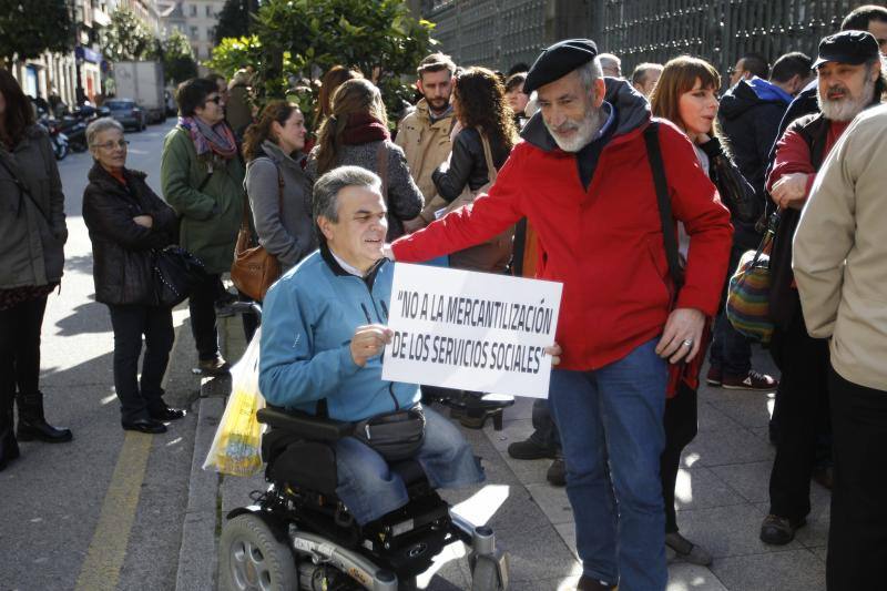 Los discapacitados asturianos piden al Principado que rectifique