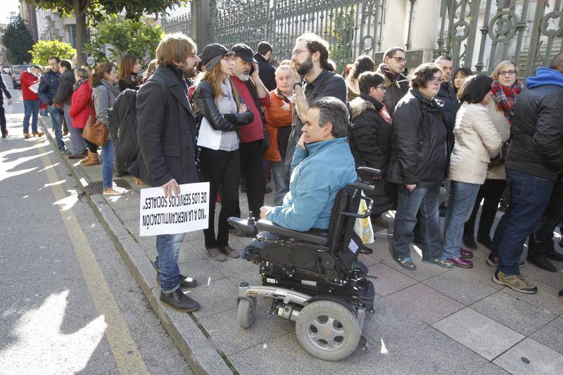 Los discapacitados asturianos piden al Principado que rectifique