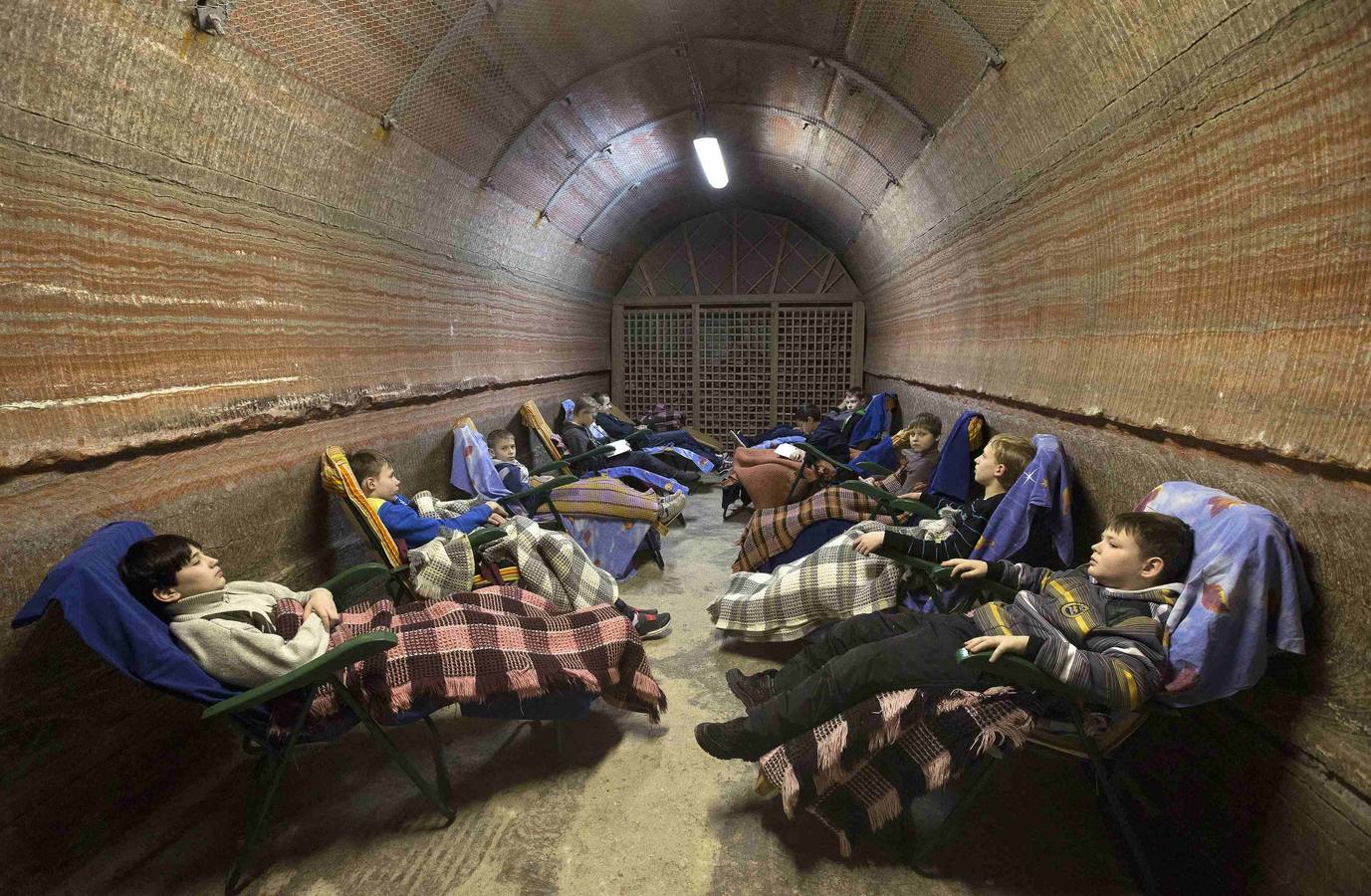 La mina de sal bielorrusa que sirve como clínica para niños