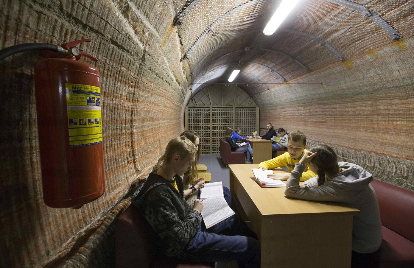 La mina de sal bielorrusa que sirve como clínica para niños