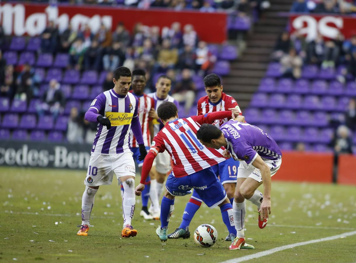 Las mejores imágenes del Valladolid - Sporting