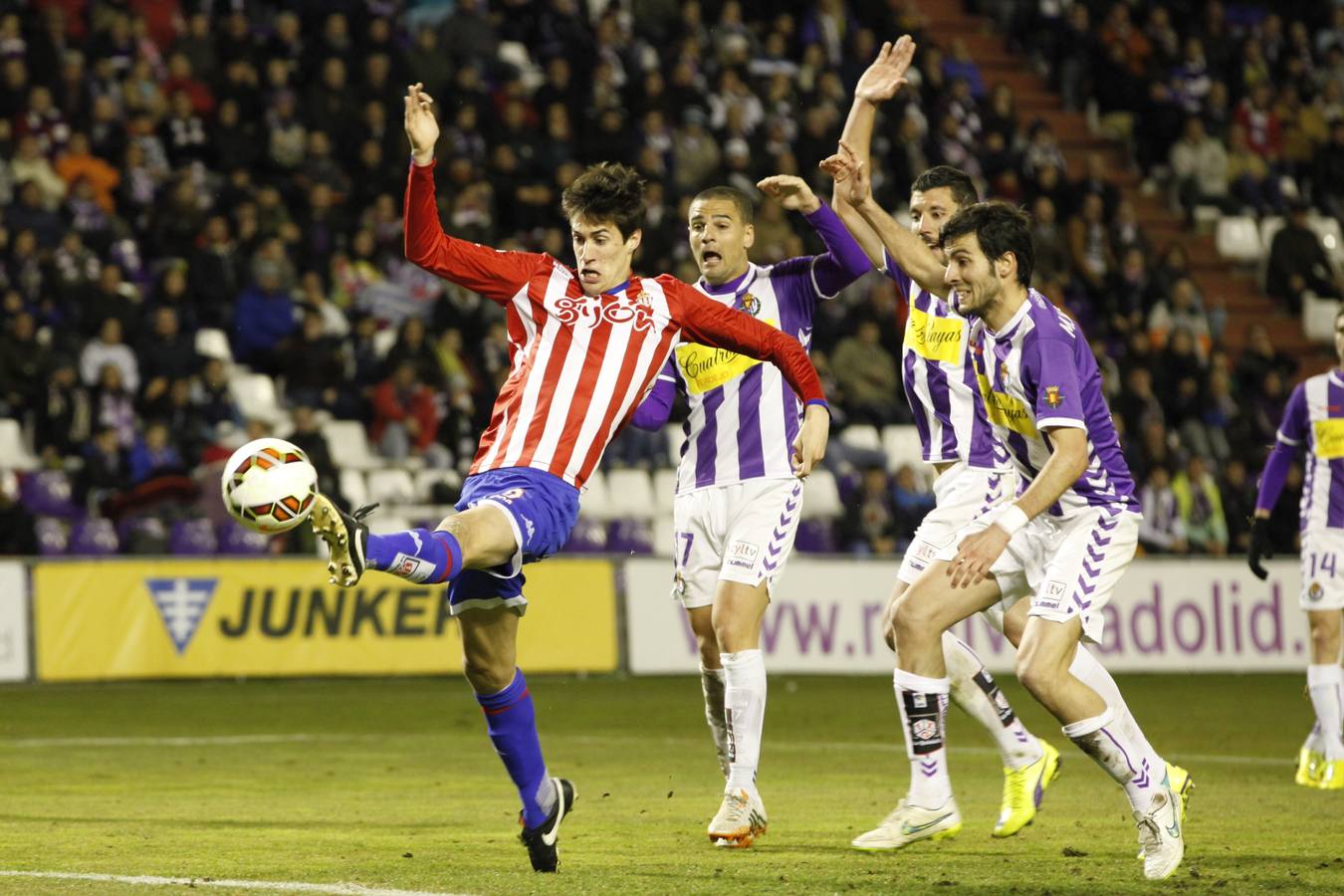 Las mejores imágenes del Valladolid - Sporting