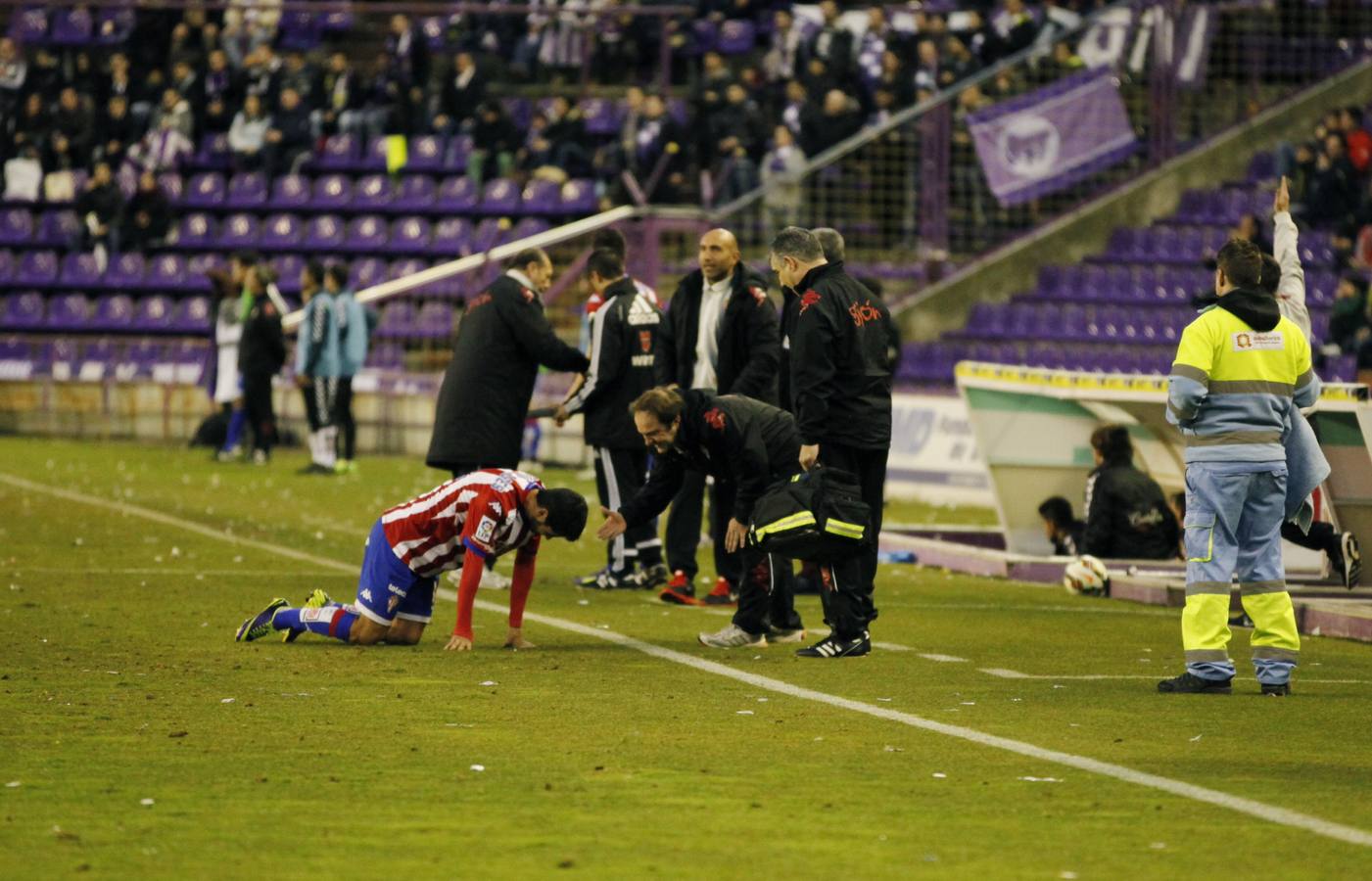 Las mejores imágenes del Valladolid - Sporting